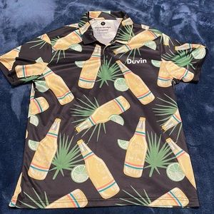 Men’s Large Duvin Design Beer Polo